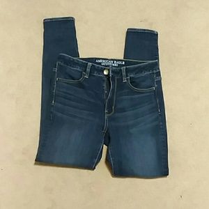 Ae hi rise jeggings 360 stretch